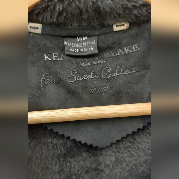 Black Suede Coat - Picture 2 of 7